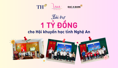 Tài trợ 1 tỷ đồng học bổng cho học sinh vượt khó tại Nghệ An